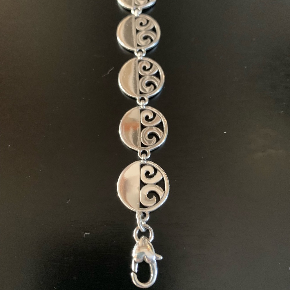London Groove Disc Link Bracelet